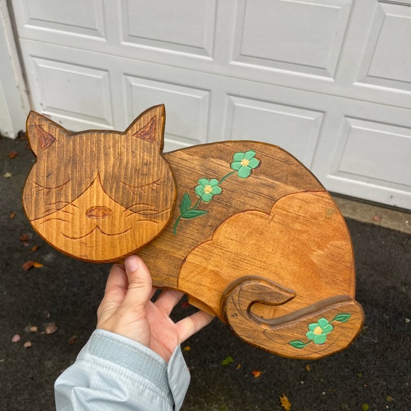 Wooden door stopper - Picture 1 of 2